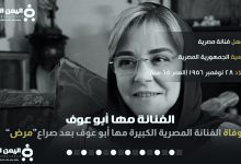 سبب وفاة مها أبو عوف شقيقة عزت ابو عوف Maha Abu Auf أنستقرام