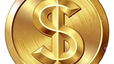 32852017 Gold coin with dollar sign Eps8 CMYK Organized by layers Global colors Gradients used Stock Vector