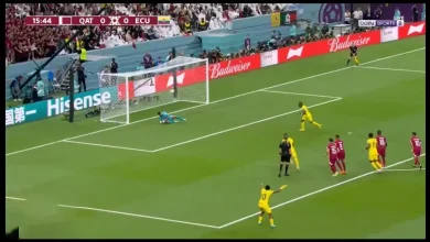 اهداف مباراة قطر والاكوادور الهدف الأول قطر ضد الأكوادور 0:2 الشوط الأول | alyemenalghad.news