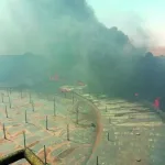 خسائر كبيرة في براميل النفط بـ سبب حرائق ميناء رأس لانوف من اخبار ليبيا اليوم