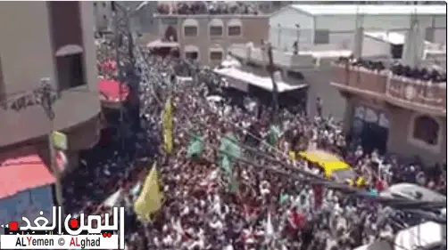 جنازة رزان النجار بعد أن تم قنصها برصاصة من rebecca الإسرائيلية | alyemenalghad.news