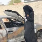 حارق سيارة سلمى الشريف في مكة في قبضة الأمن