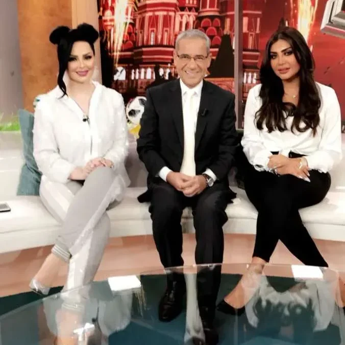 أمل العوضي تثير الجدل في برنامج صدى الملاعب وديانا كرزون