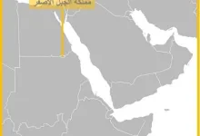 خريطة مملكة الجبل الاصفر