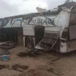 باص البراق : مقتل اكثر من 8 اشخاص بسبب حادث مروري