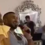 غنى أحمد سعد وخطيبته علياء بسيوني بصحبة حسن شكوش