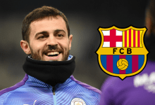 برشلونه يتجه نحو الدوري الانجليزي للتعاقد مع لاعب السيتي