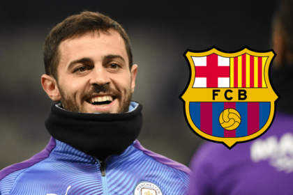 برشلونه يتجه نحو الدوري الانجليزي للتعاقد مع لاعب السيتي