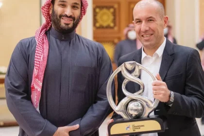 محمد بن سلمان مهنئاً الهلاليين