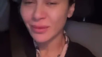 صور : نادين الراسي تهرب من منزلها بالبجامة بسبب القصف الإسرائيلي | alyemenalghad.news