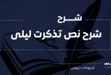 شرح نص تذكرت ليلى من هو قيس بن الملوح