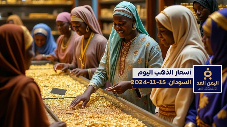 أسعار الذهب في السودان 15-11-2024 أسعار الذهب في السودان 15-11-2024 | alyemenalghad.news