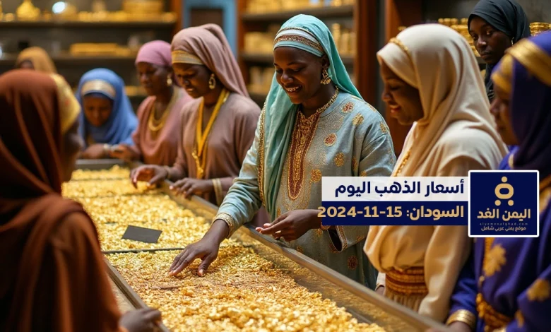 Gold prices in sudan