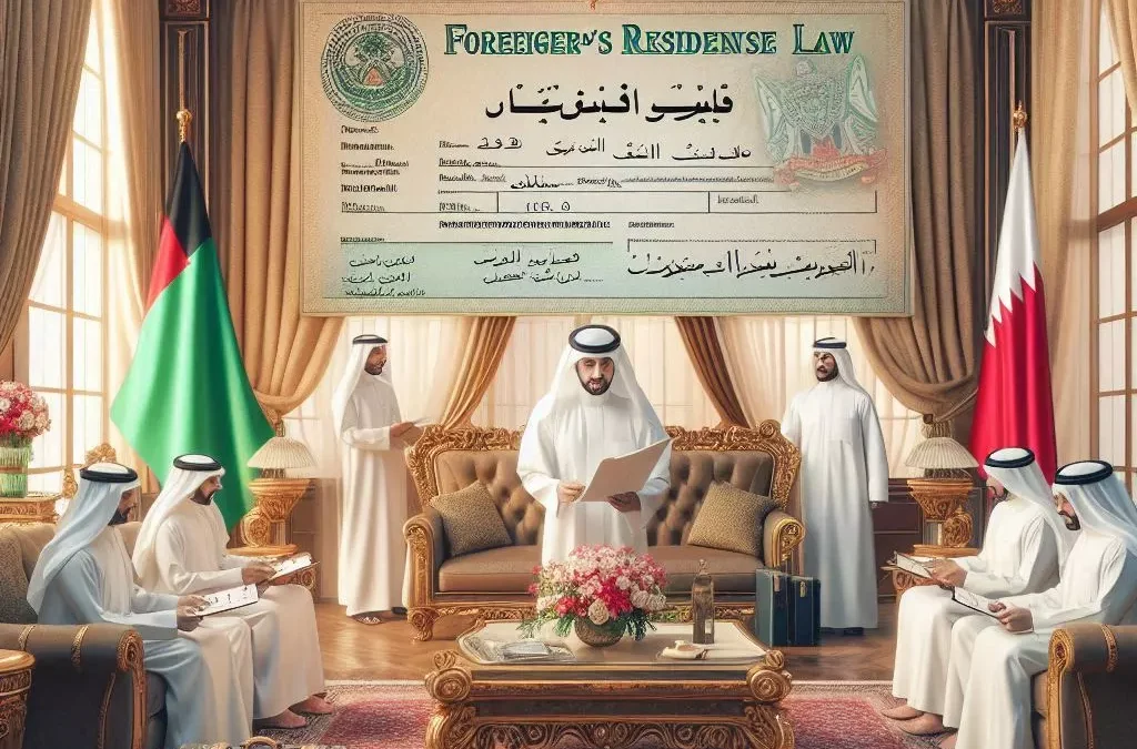 إقامة الأجانب في الكويت
