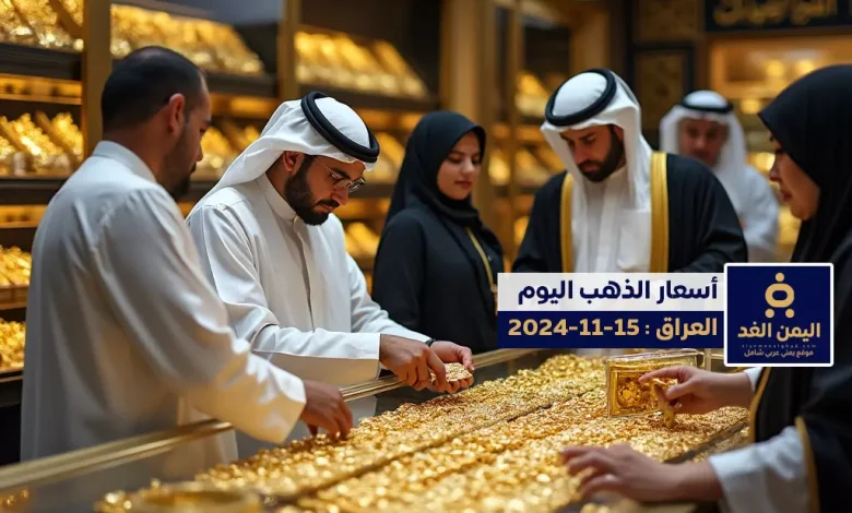 أسعار الذهب في العراق 2024