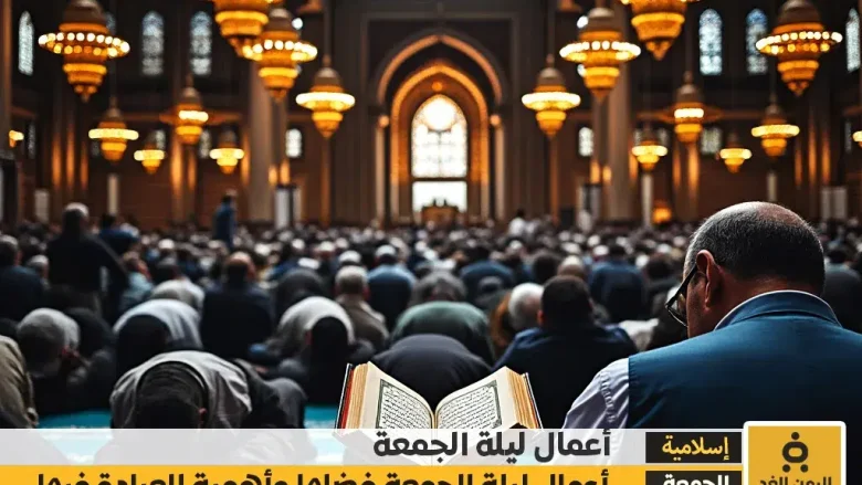 أعمال ليلة الجمعة فضلها وأهمية العبادة فيها 2025 أعمال ليلة الجمعة فضلها وأهمية العبادة فيها