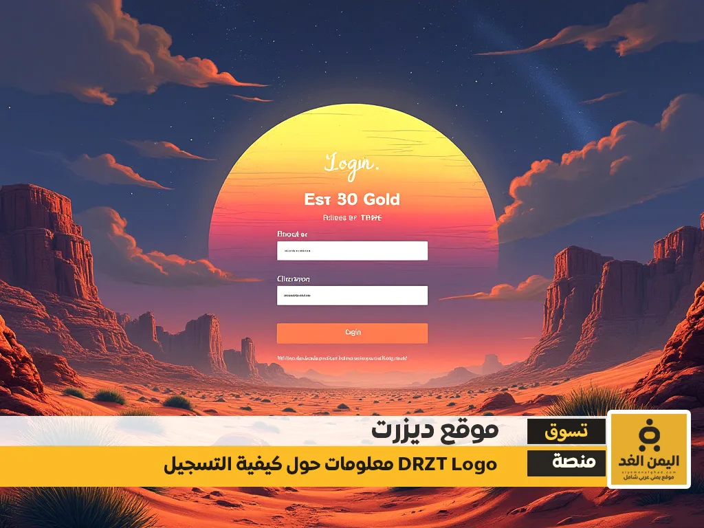 دزرت تسجيل دخول كل ما تحتاج معرفته ديزرت DRZT Logo