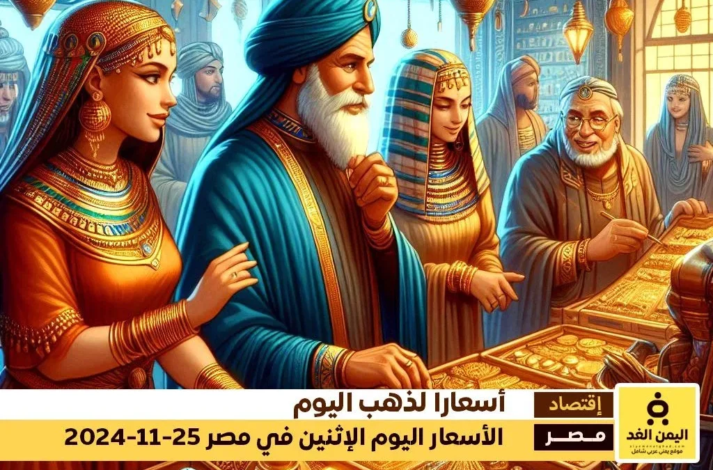 أسعار الذهب اليوم في مصر 25-11-2024