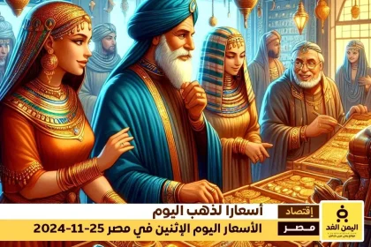 أسعار الذهب اليوم في مصر 25-11-2024