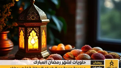 حلويات شهر رمضان 2025 للإفطار والسهره والسحور نكهات عربية مميزة