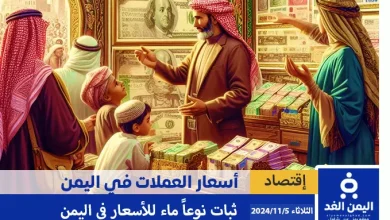 أسعار الصرف في اليمن 5-11-2024