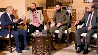 لقاء أحمد الشرع "ابو محمد الجولاني" مع رئيس الحكومة محمد الجلالي