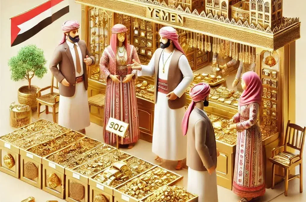 سعر الذهب في اليمن 20 ديسمبر 2024