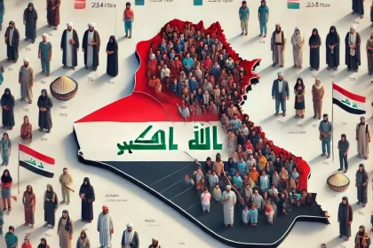 عدد سكان العراق 2025 السنة والشيعة والتوزيع الديموغرافي