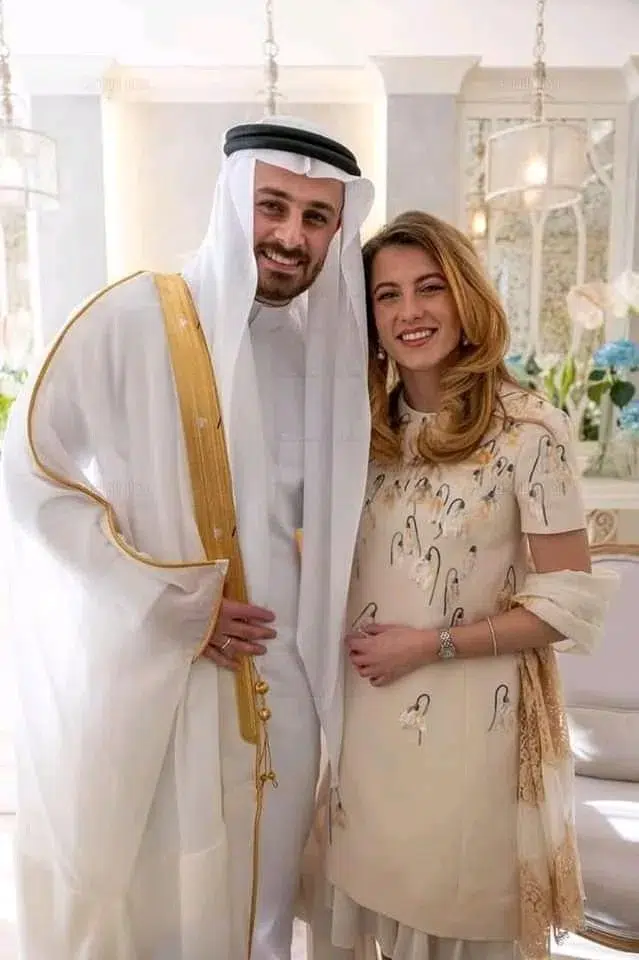 علي الصواف والأميرة سارة بنت فيصل