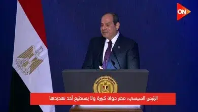 السيسي: لا أحد يستطيع الاقتراب