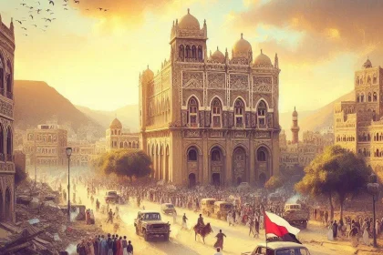 مظاهرات في مدينة عدن