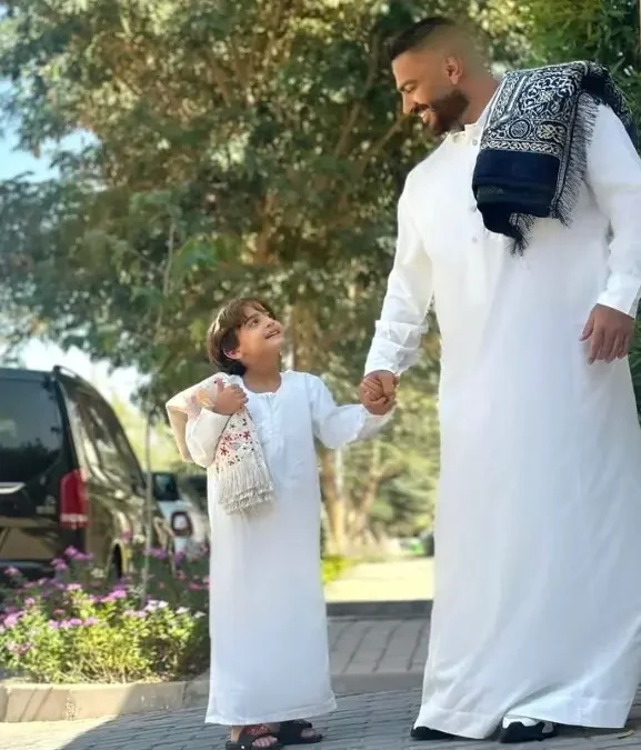 مرض إبن تامر حسني