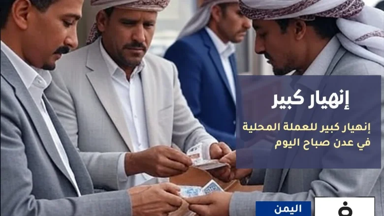 إنيهار كبير لـ الريال اليمن في عدن من سعر الصرف 4 يوليو 2025 سعر الصرف 4 يوليو 2025