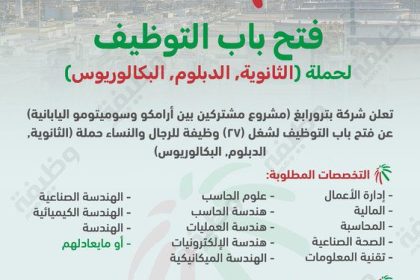 بترورابغ تعلن عن وظائف شاغرة برواتب ومزايا تنافسية في السعودية