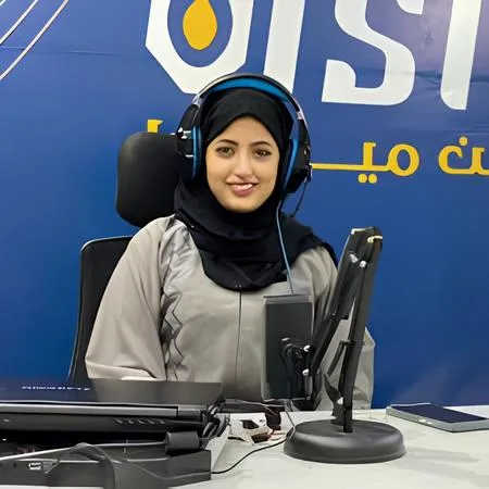 الإعلامية بغداد محمد تثير ضجة عبر منصات التواصل الإجتماعي الإعلامية بغداد محمد