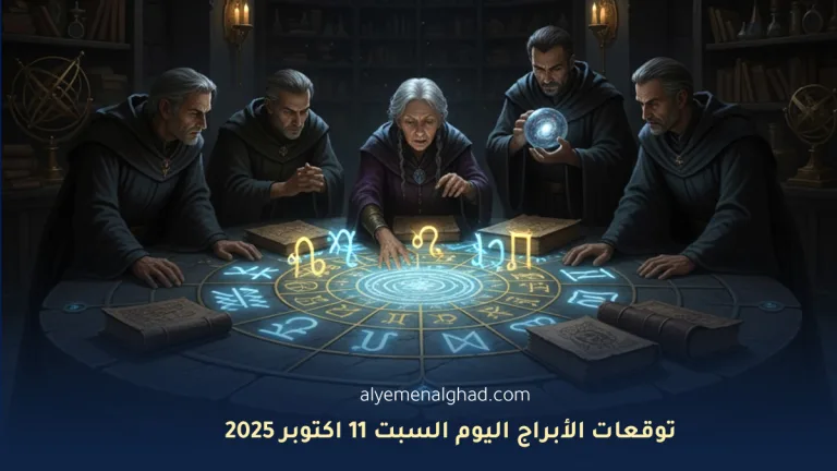 حظك اليوم 11 اكتوبر 2025
