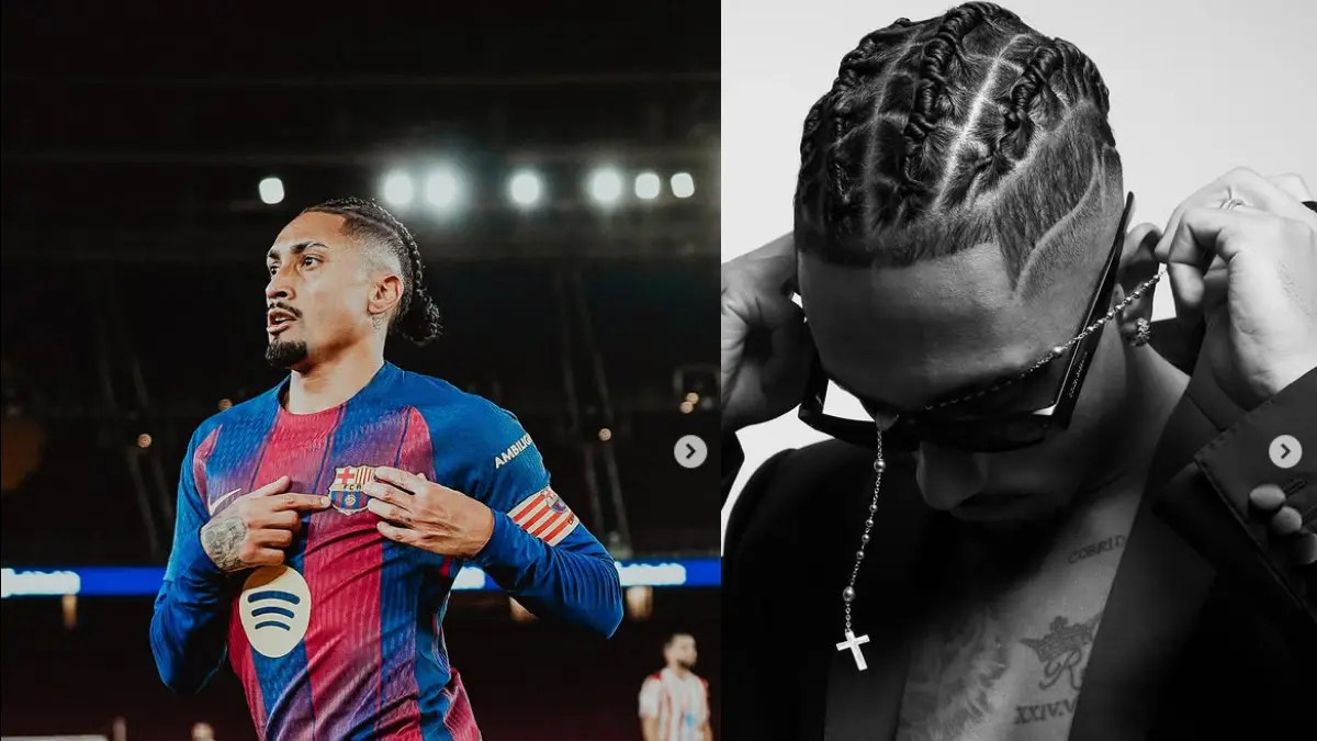 رافينيا لاعب برشلونة